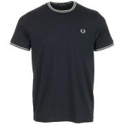 T-shirt Korte Mouw Fred Perry Twin Tipped T-Shirt