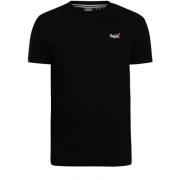T-shirt Korte Mouw Superdry Essentieel Contrast EMB T-shirt