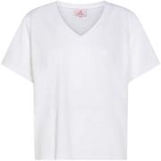 T-shirt Korte Mouw Deha Flamme' V-Neck Wide T-Shirt