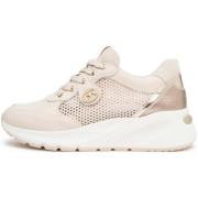 Lage Sneakers NeroGiardini Velvet 1039 T.Nora Latte 02 T.Brill Platino...