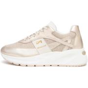 Lage Sneakers NeroGiardini Etoile T.Lino Lurex 06 Beig Velvet Osso 010...