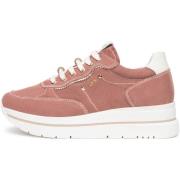 Lage Sneakers NeroGiardini Velour Velvet Osso 0100 T.Brill Platino 607...