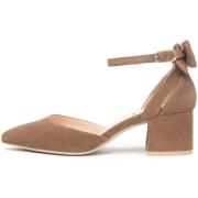 Pumps NeroGiardini Velour Tpu Tenna Naturale