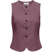 Gilet Only Onlgoa S/L Linen Bl Waistcoat Cc Tlr 15363724