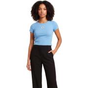 T-shirt Korte Mouw Calvin Klein Jeans A- WOVEN LABEL 2X2 R LV047C200G