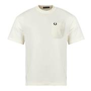 T-shirt Korte Mouw Fred Perry POCKET DETAIL T-SHIRT