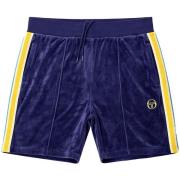 Korte Broek Sergio Tacchini Monte Velour Shorts Maritime Blue/Mango Mi...