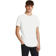 Polo Shirt Lange Mouw Jack &amp; Jones JJEBASHER TEE O-NECK SS NOOS 12...