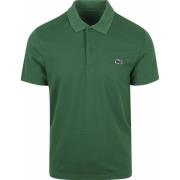 Polo Shirt Korte Mouw Lacoste Poloshirt Breathable Donkergroen