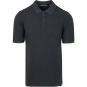 T-shirt Casa Moda Polo Piqué Garment Dye Navy