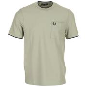 T-shirt Korte Mouw Fred Perry Pocket Detail Pique T-Shirt