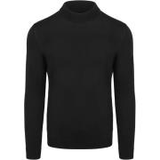 Trui Suitable Trui Cooldry Knit Turtleneck Zwart