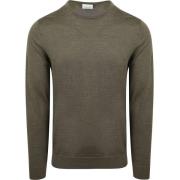 Sweater Profuomo Pullover Merinowol Olive
