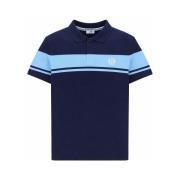 T-shirt Sergio Tacchini Young Line Polo Shirt Maritime Blue/Baltic Sea