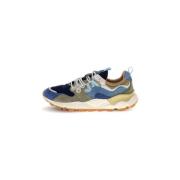 Lage Sneakers Flower Mountain YAMANO 3 - 2017816-3C11 NAVY-BLUE-KAKI