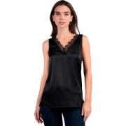 Blouse Admas Satin Lace Kanten tanktop