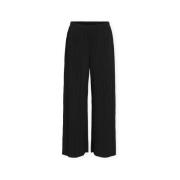 Broek Vila Noos Plisa Trousers - Black Beauty