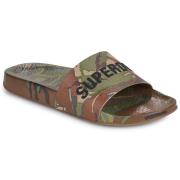 Teenslippers Superdry Camo Print Pool Slide