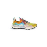 Lage Sneakers Flower Mountain YAMANO 3 - 2017817-1G83 YELLOW LIGHT/LIM...