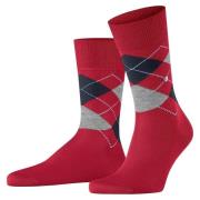 Socks Burlington Manchester Sok Ruit Rood 8048