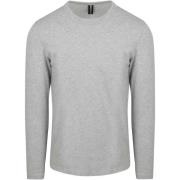 T-shirt Profuomo Longsleeve T-Shirt Grijs