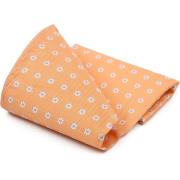 Schoenaccessoires Suitable Geeignete Seidenkrawatte Abrikoos Print Flo...