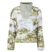 Fleece Jack Columbia SEQUOIA GROVE PRINTED HALF ZIP