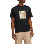 T-shirt Korte Mouw Jack &amp; Jones T-shirt Jack Jones Sequoia noir