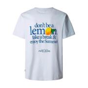 T-shirt Pepe jeans T-shirt Pepe Jeans décontracté blanc