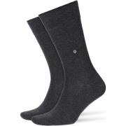 Socks Burlington Uni Grijs 2Pack