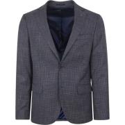 Blazer Suitable Colbert Royal Bruin Blauw