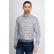 Overhemd Lange Mouw Suitable Hemd Braun Kariert