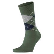 Socks Burlington Manchester Sok Ruit Groen 7982