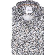 Overhemd Lange Mouw Blue Industry Overhemd Print Groen