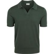 Polo Shirt Korte Mouw Suitable Poloshirt Riva Compact Dunkelgrün