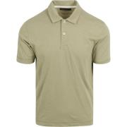 T-shirt Marc O'Polo Poloshirt Slubs Sage Groen