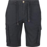 Broek No Excess Short Stretch Cargo navy