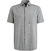 Overhemd Lange Mouw Vanguard Short Sleeve Overhemd Linnen Blend Dark S...