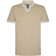 T-shirt Petrol Industries Piqué Polo Cayside Beige