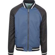 Trainingsjack Scotch &amp; Soda Reversible Bomber Donkerblauw