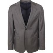 Colbert Suitable Faux Uni Kostuum Wol Grijs