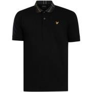 Polo Shirt Korte Mouw Lyle &amp; Scott Polo shirt met tartan kraag