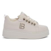 Lage Sneakers Laura Biagiotti CALF IVORY