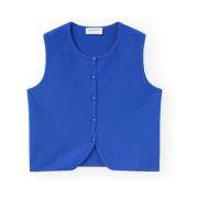Vest Compania Fantastica COMPAÑIA FANTÁSTICA Top 10216 - Blue