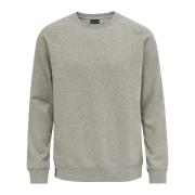 Sweater hummel Sweat-shirt classique gris chiné