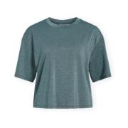 T-shirt Korte Mouw Vila T-Shirt Luxi - Atlantic Deep