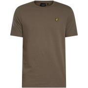 T-shirt Korte Mouw Lyle &amp; Scott Effen T-shirt met logo