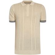 Polo Shirt Korte Mouw Superdry Gebreide polo met textuur