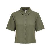 Overhemd Only Goa Shirt - Smokey Olive
