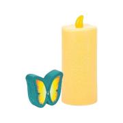 Tafellampen Paladone Lampe à poser Encanto Candle Light Jaune